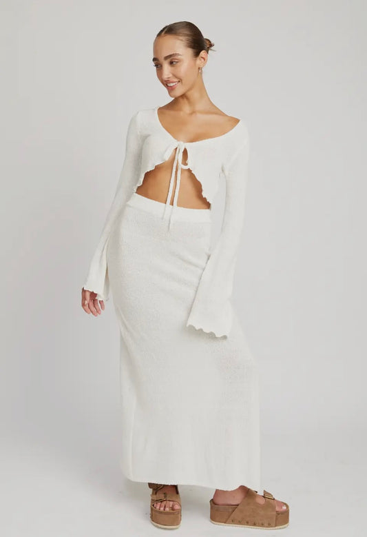 Florencia lounge maxi skirt