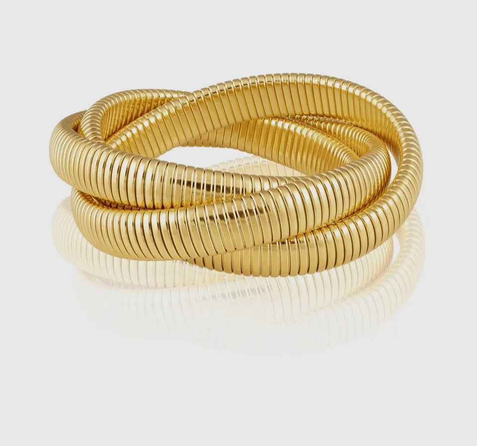 Infinity Multi Layered Bracelet gold